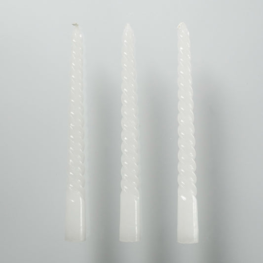 Swirlkaars set Wit Klein